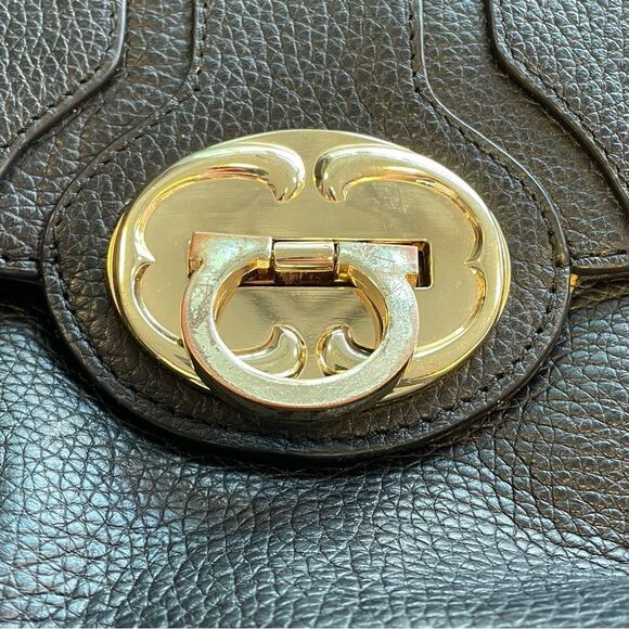 Emma Fox Purse Black Genuine Leather Saddle Bag Preppy Handbag Shoulder Bag - Picture 10 of 16